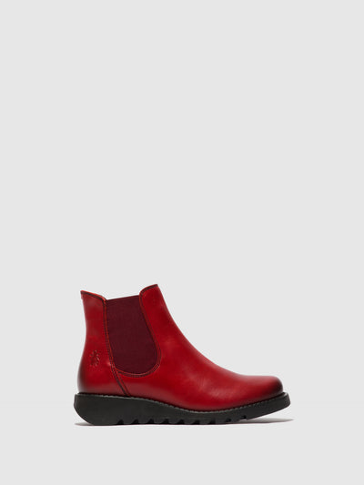 Chelsea Ankle Boots SALV RED (RED ELASTIC)