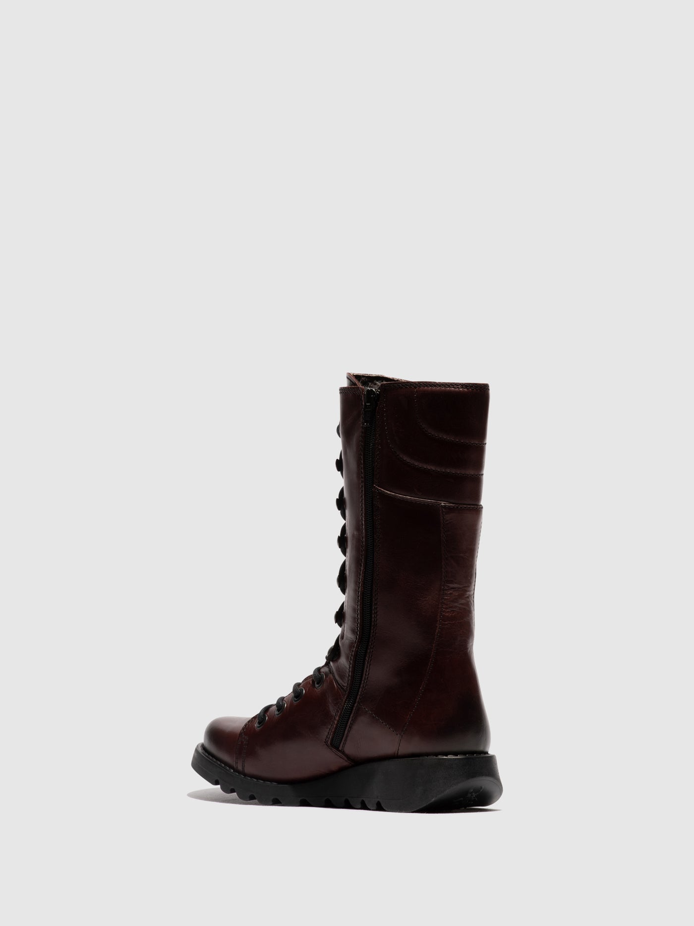 Lace-up Boots STER768FLY WINE (BLACK SOLE)
