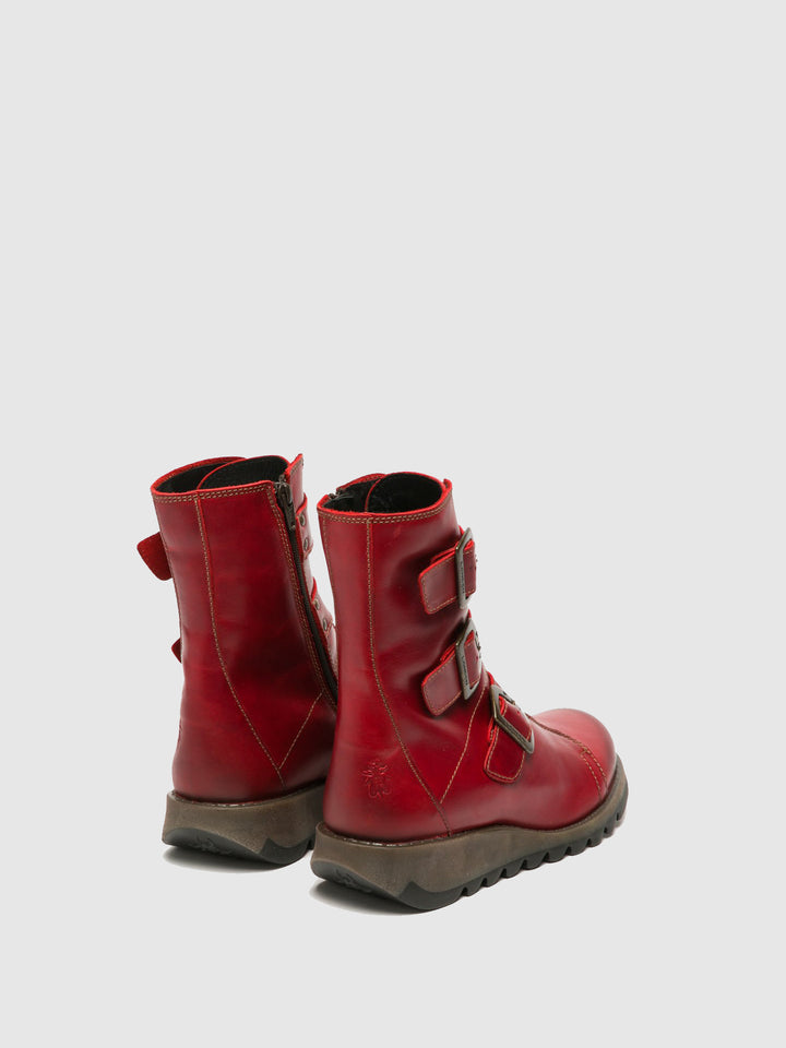 Botas Moto Botas Moteras Rojas Botas Moteras Mujer Botas Moteras