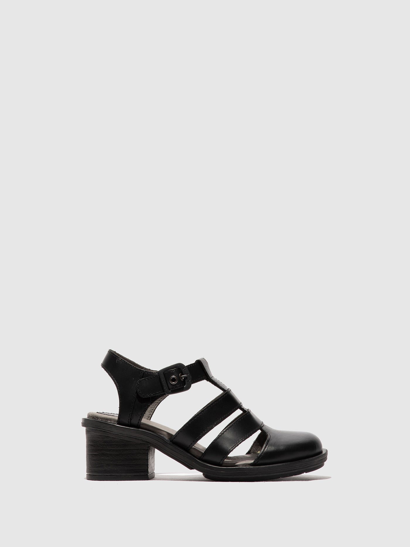 T-Strap Sandals CAHY195FLY BLACK