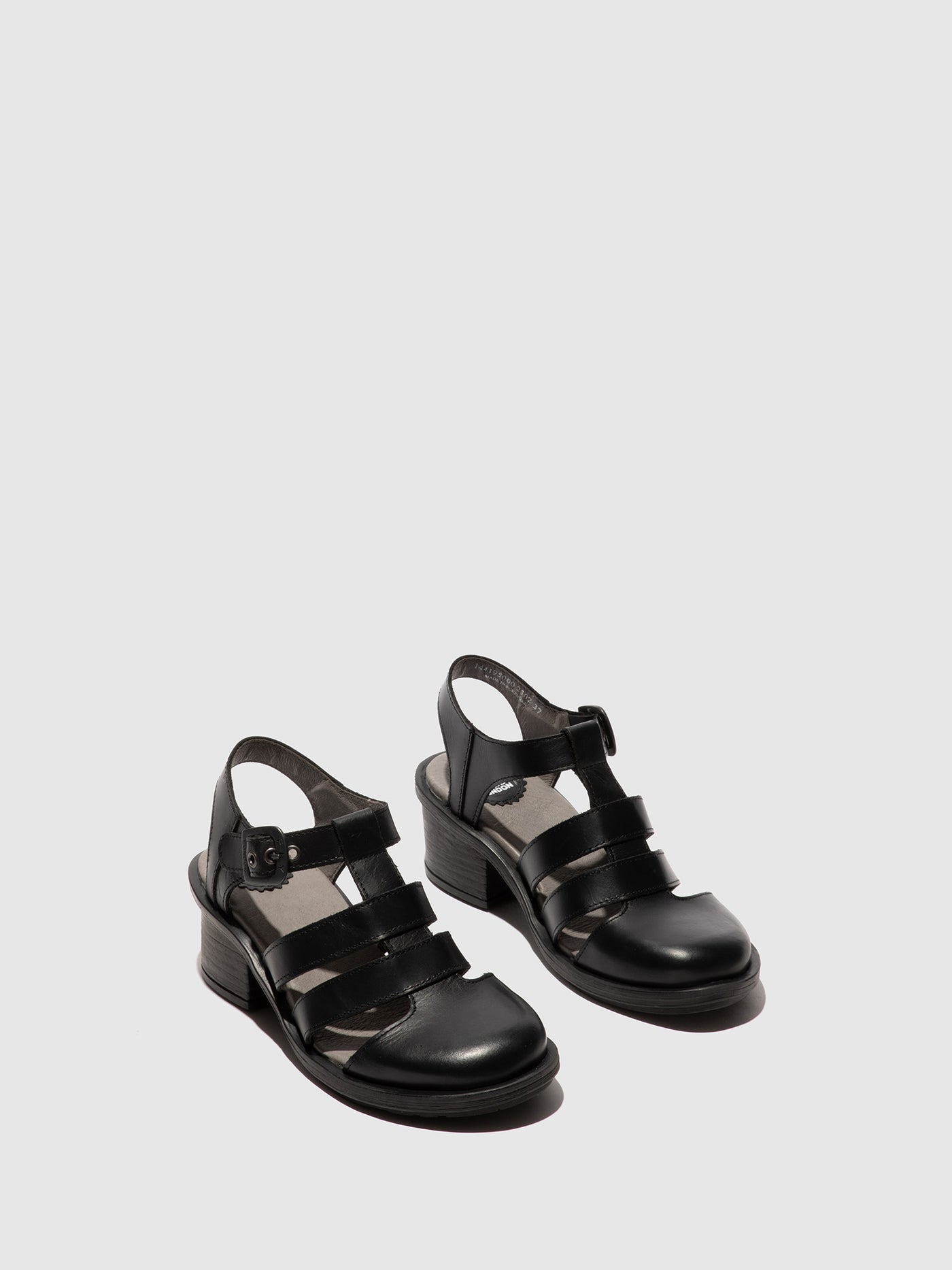 T-Strap Sandals CAHY195FLY BLACK
