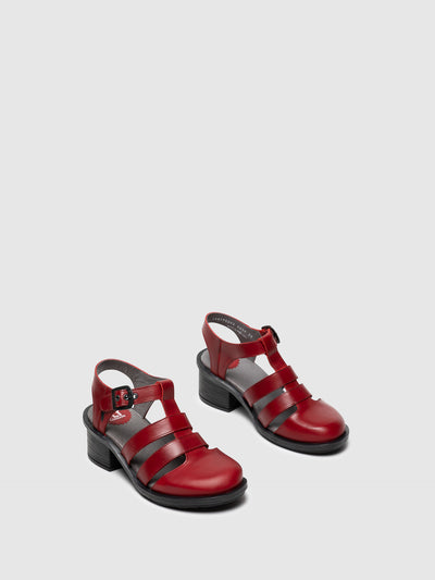 T-Strap Sandals CAHY195FLY RED