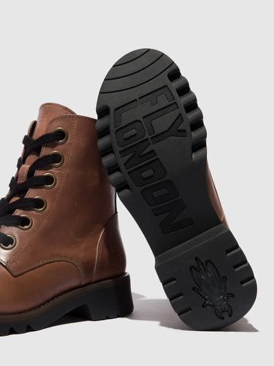 Lace-up Ankle Boots RAGI539FLY RUG ROSE