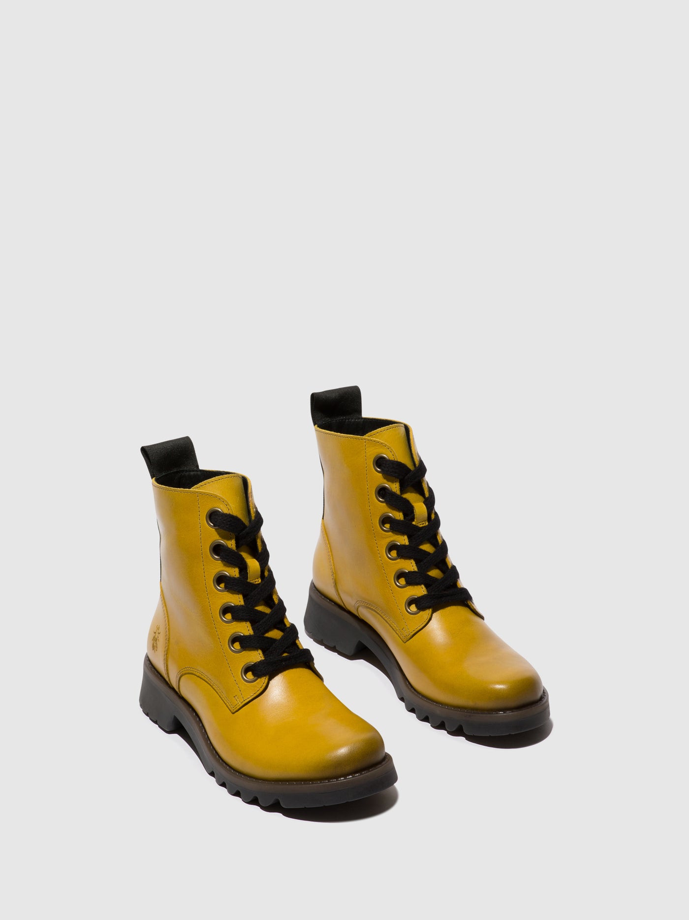 Lace-up Ankle Boots RAGI539FLY MUSTARD