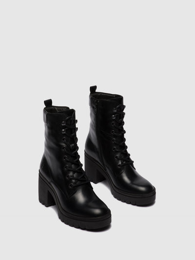Lace-up Boots TIEL642FLY RUG BLACK