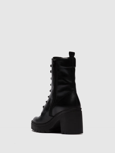 Lace-up Boots TIEL642FLY RUG BLACK
