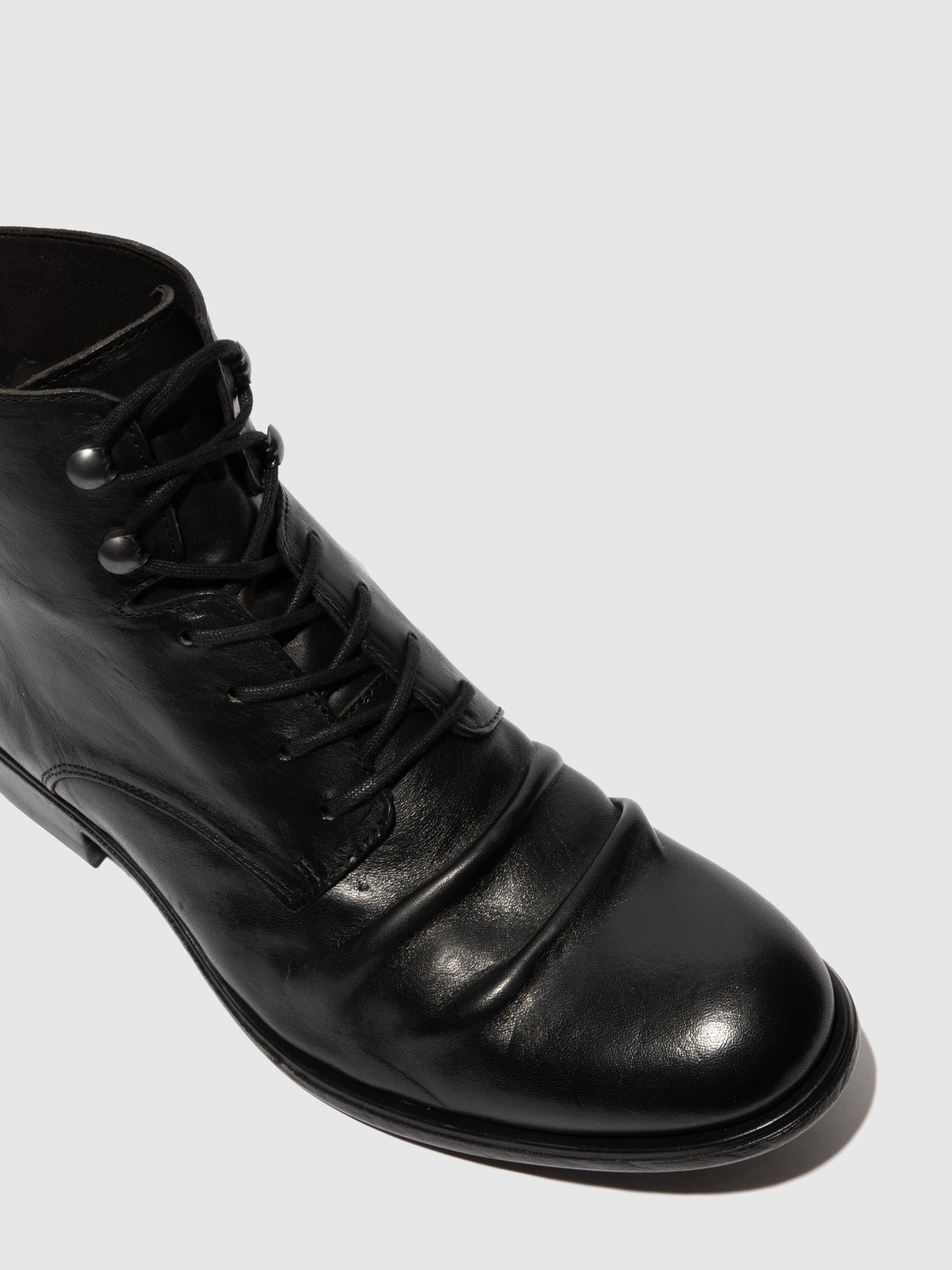 Lace-up Ankle Boots MYKE660FLY ESTIGMA(VEGETAL) BLACK
