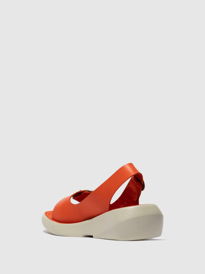 Sandali Fly London Berk754fly Donna - Colore Arancione Coral, Taglia 36