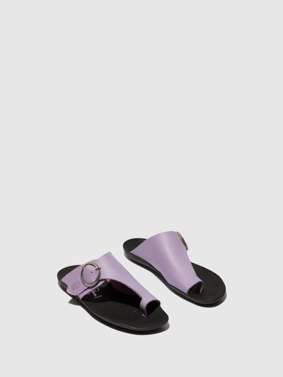 Open Toe Mules MICA758FLY VIOLET
