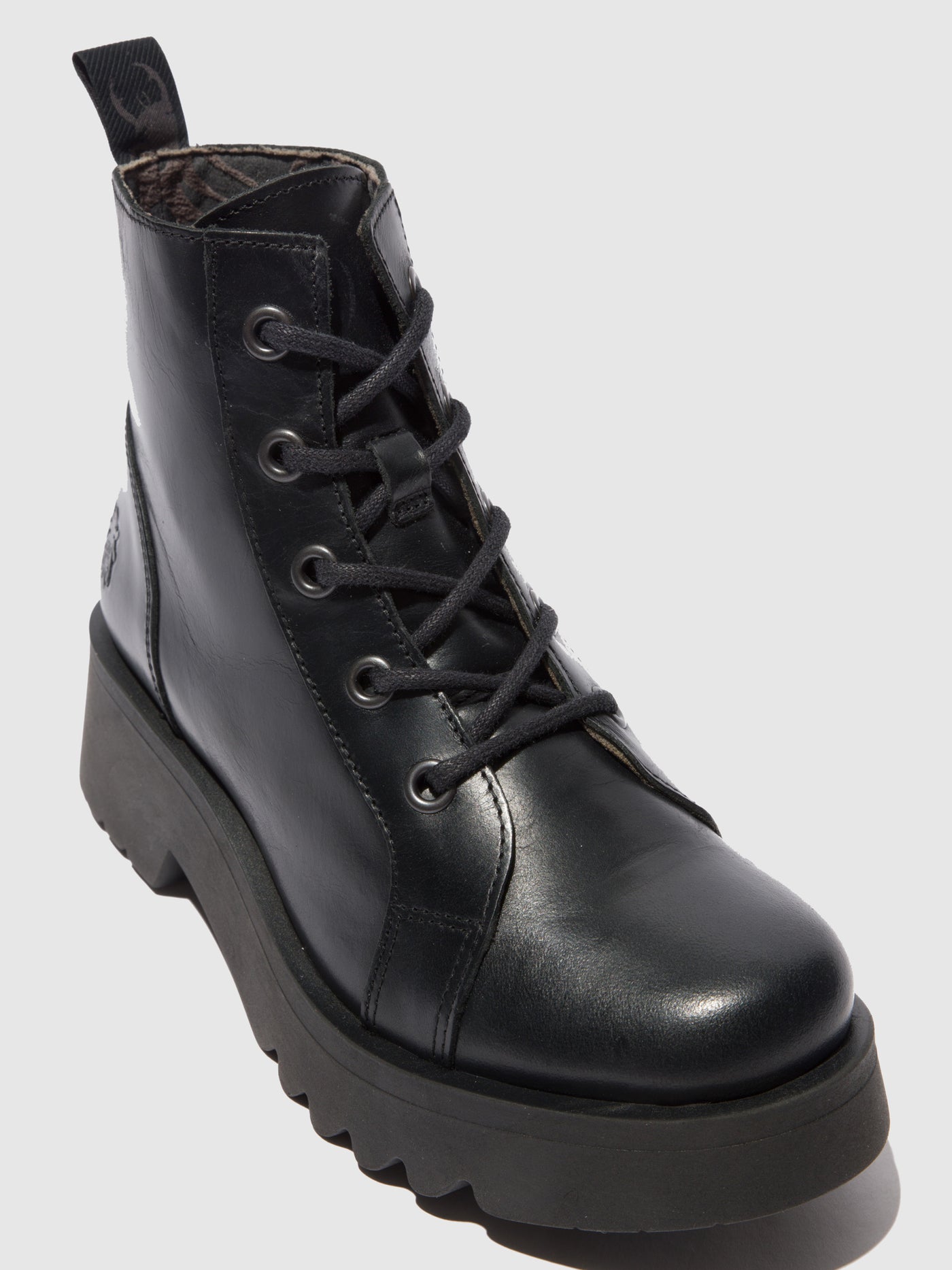 Lace-up Ankle Boots METZ788FLY RUG BLACK