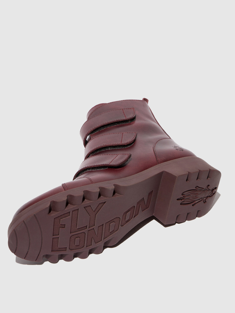Velcro Ankle Boots RACH790FLY PURPLE (PURPLE SOLE)