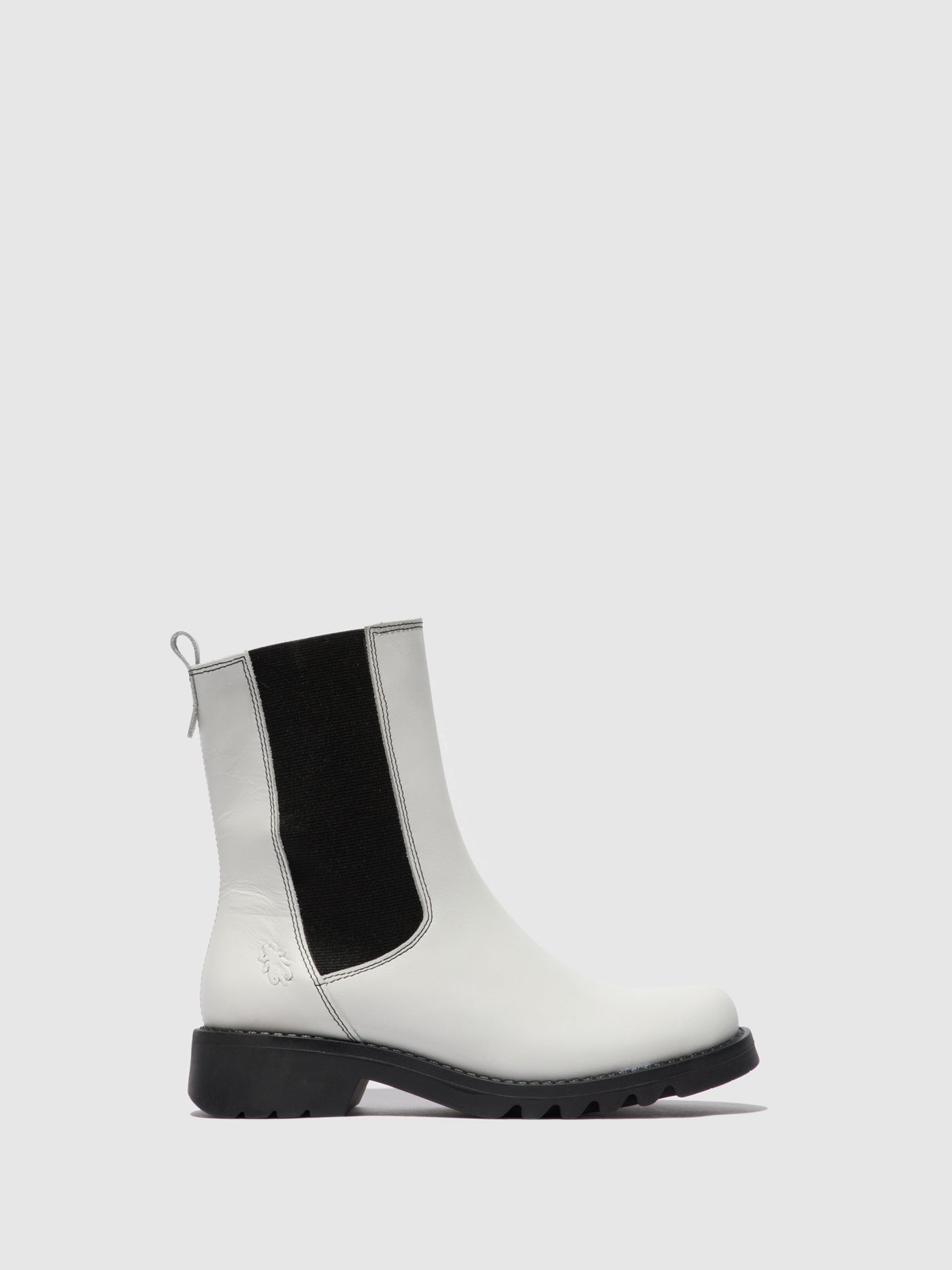 Chelsea Ankle Boots REIN795FLY RUG OFFWHITE (BLACK)