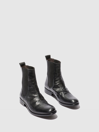Chelsea Ankle Boots MOZE798FLY ESTIGMA (VEGETAL) BLACK