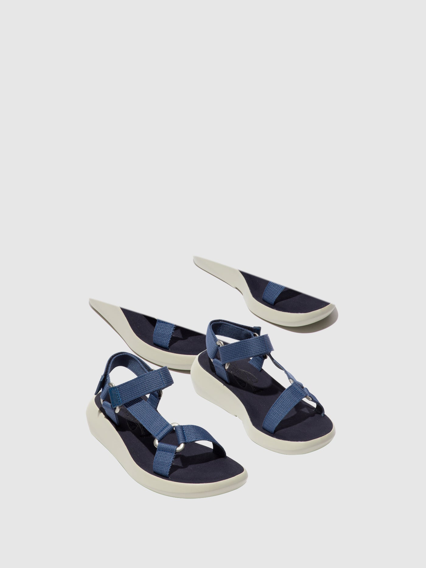 T-Strap Sandals BREK840FLY BLUE