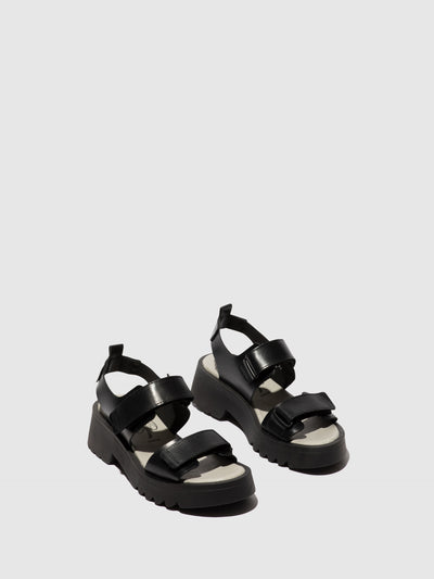 Velcro Sandals MEKA857FLY BLACK