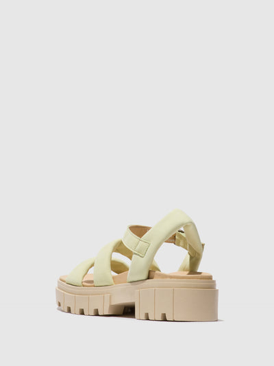 Sling-Back Sandals JELA864FLY PALE YELLOW
