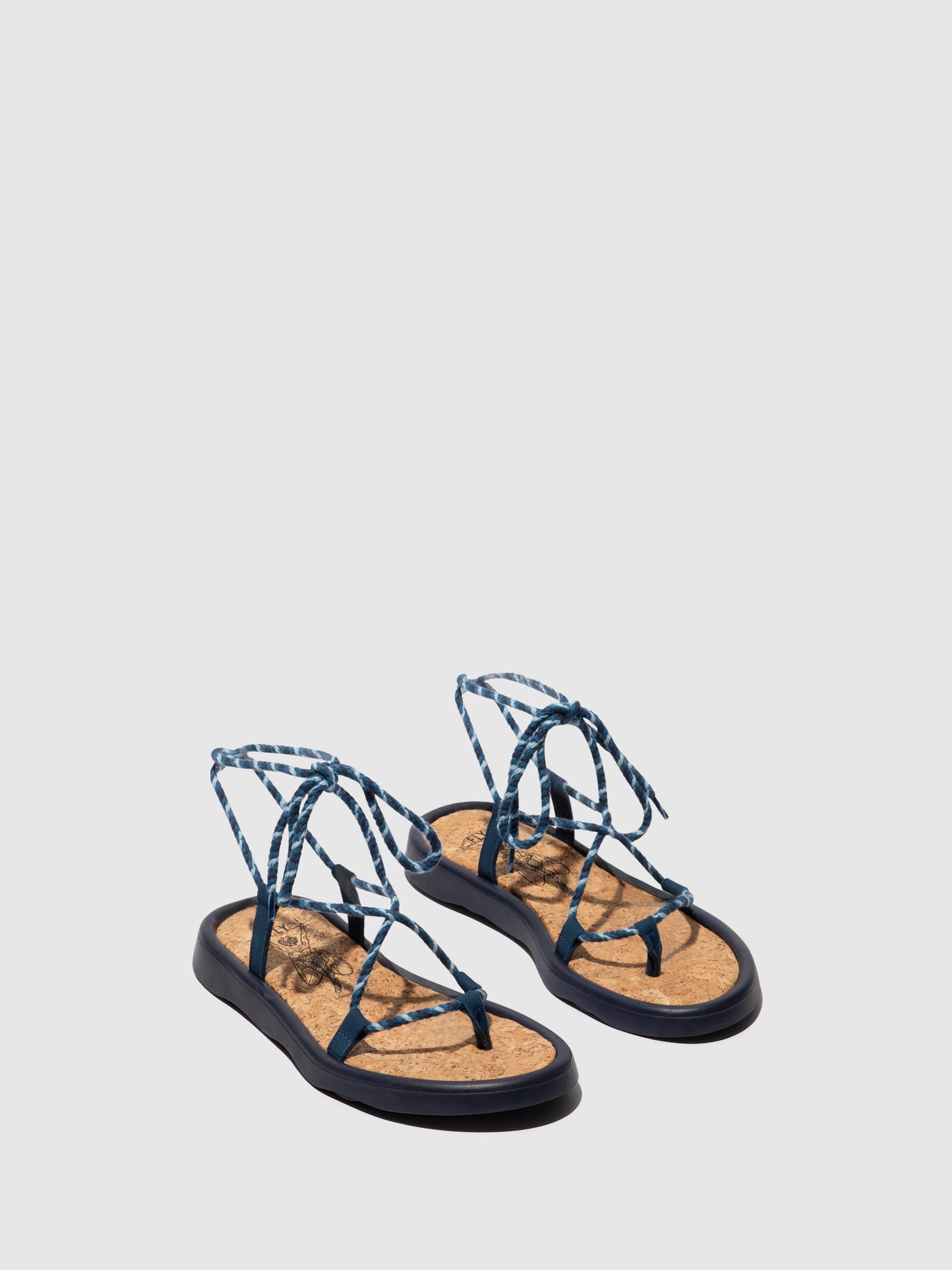 Lace-up Sandals TACE874FLY BLUE