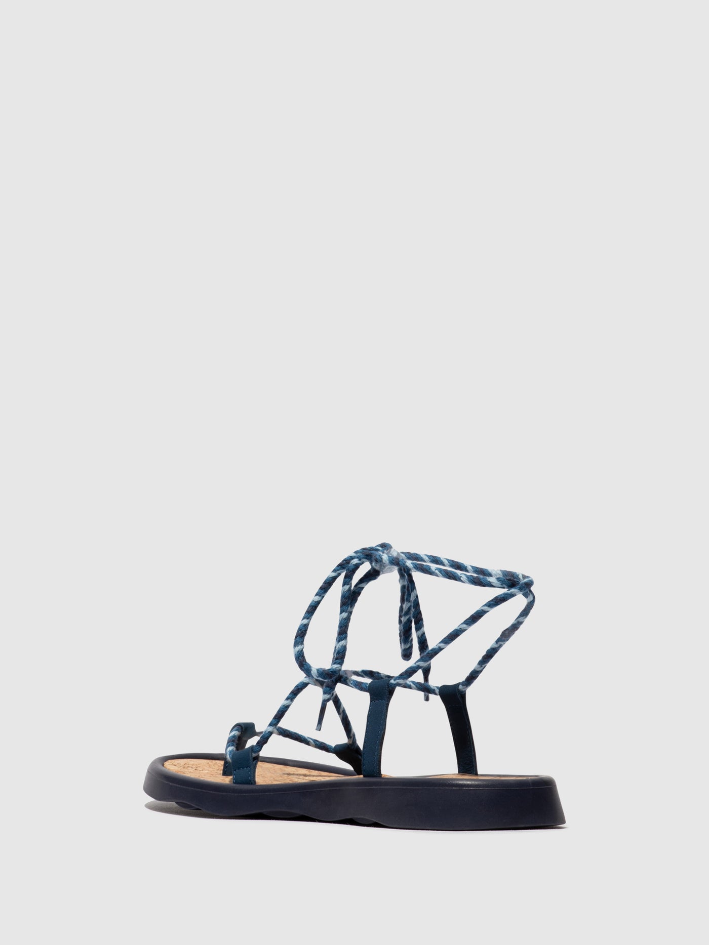 Lace-up Sandals TACE874FLY BLUE