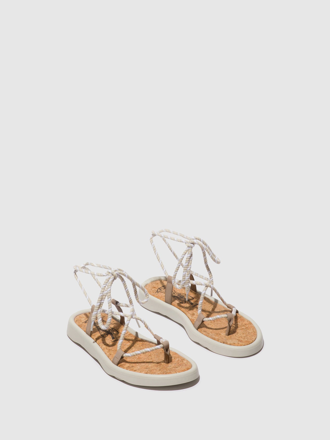 Lace-up Sandals TACE874FLY CONCRETE(OFFWHITE)