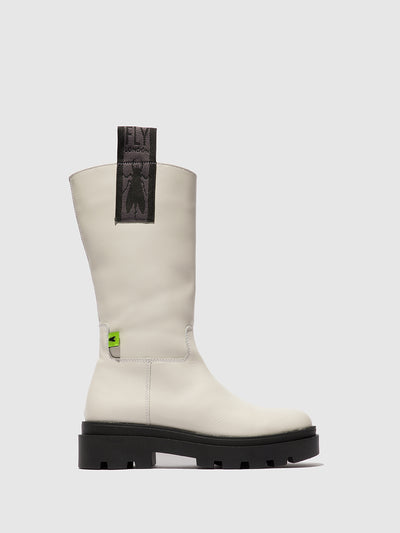 Zip Up Boots JALO882FLY NAOMI OFFWHITE