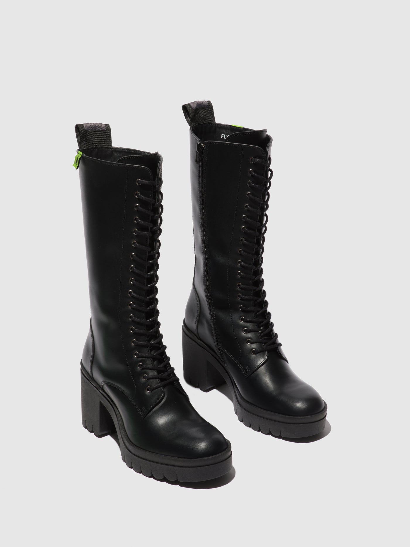Lace-up Boots TALY884FLY TUNDER BLACK (BLACK SOLE)