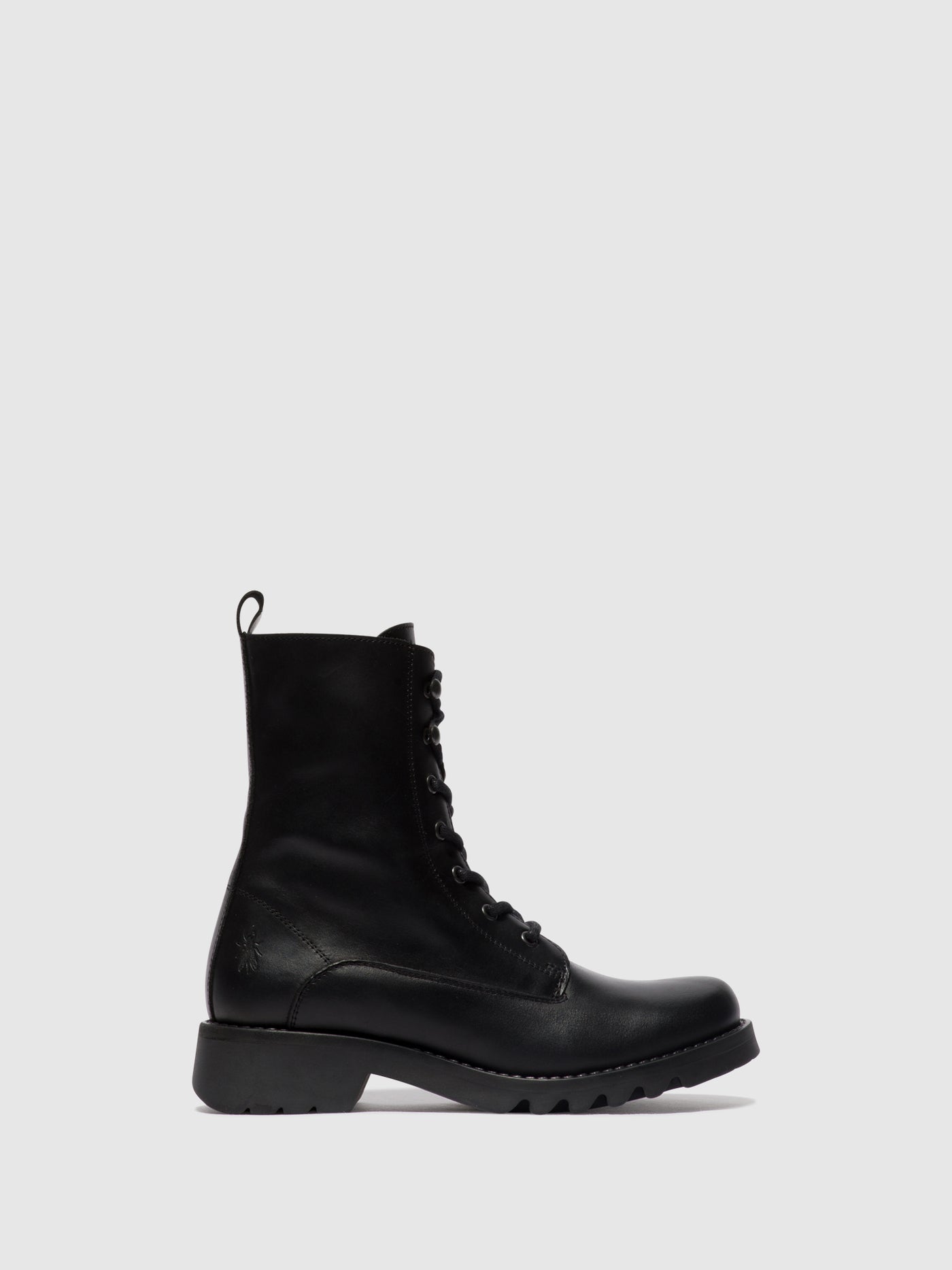 Lace-up Ankle Boots REID893FLY BLACK (ALL BLACK)