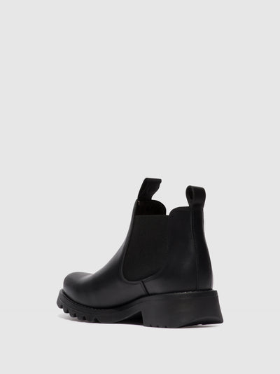 Chelsea Ankle Boots RIKA894FLY BLACK (ALL BLACK)