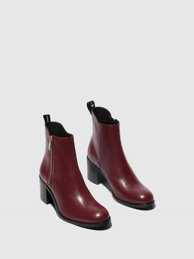 Zip Up Ankle Boots ADER912FLY WINE