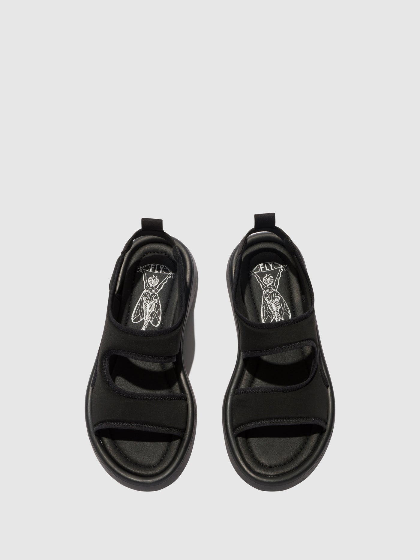Sling-Back Sandals TREQ930FLY BLACK