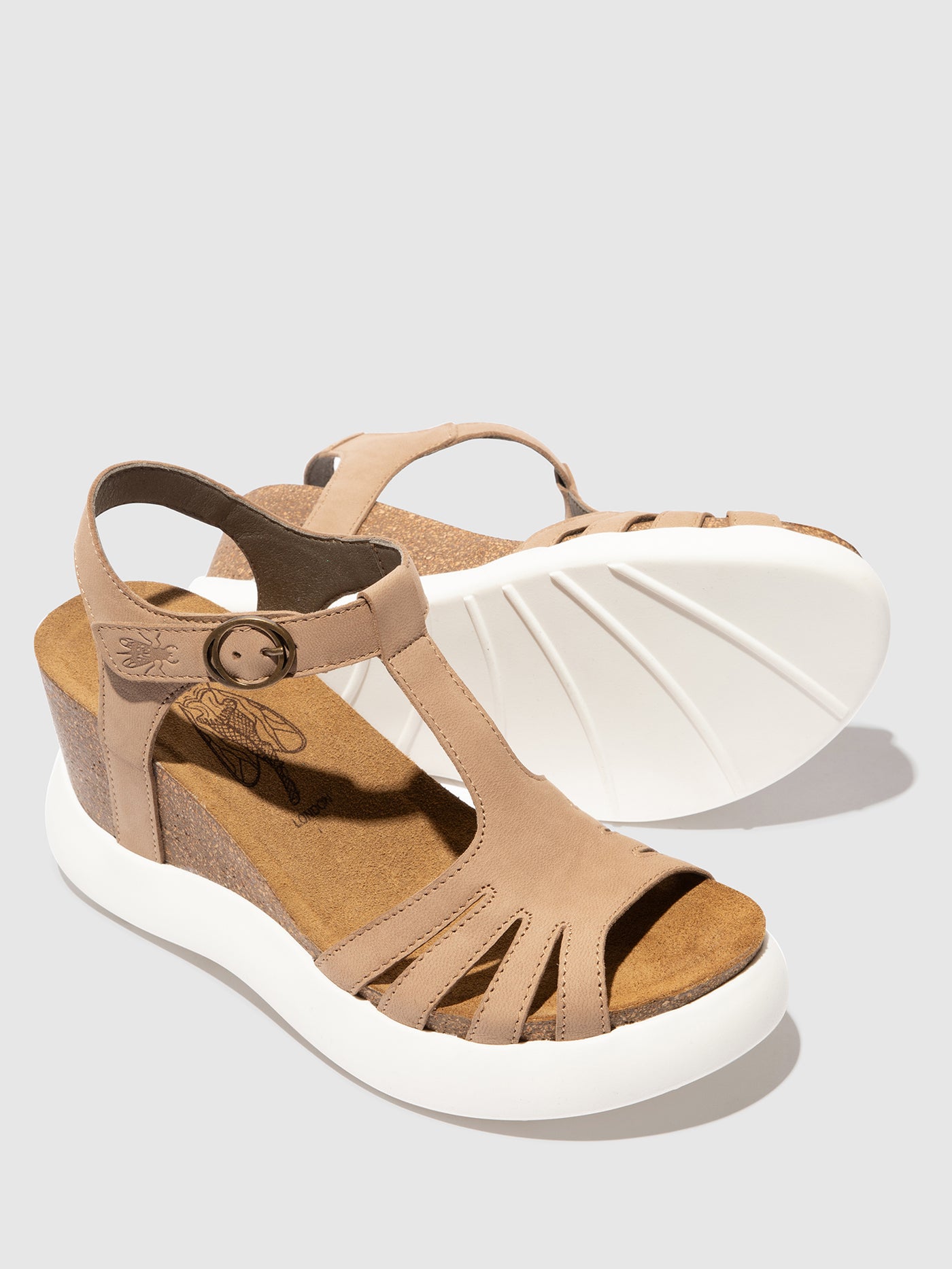 T-Strap Sandals GAIT959FLY TAUPE