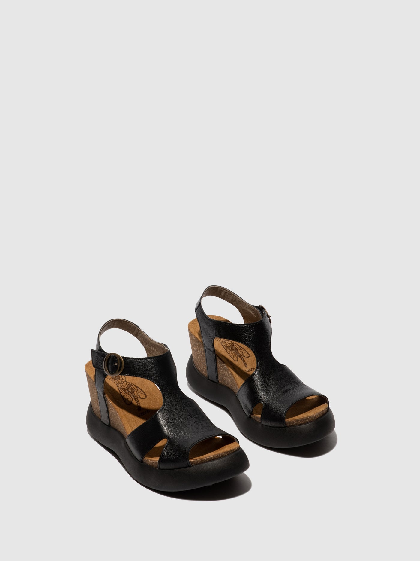Buckle Sandals GOVA962FLY BLACK