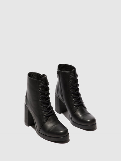 Lace-up Ankle Boots SONY989FLY BLACK