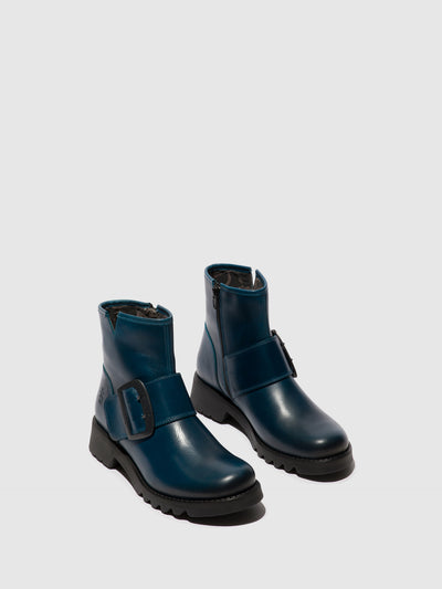 Buckle Ankle Boots RILY991FLY ROYAL BLUE