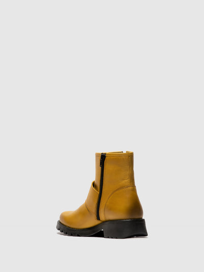 Buckle Ankle Boots RILY991FLY MUSTARD