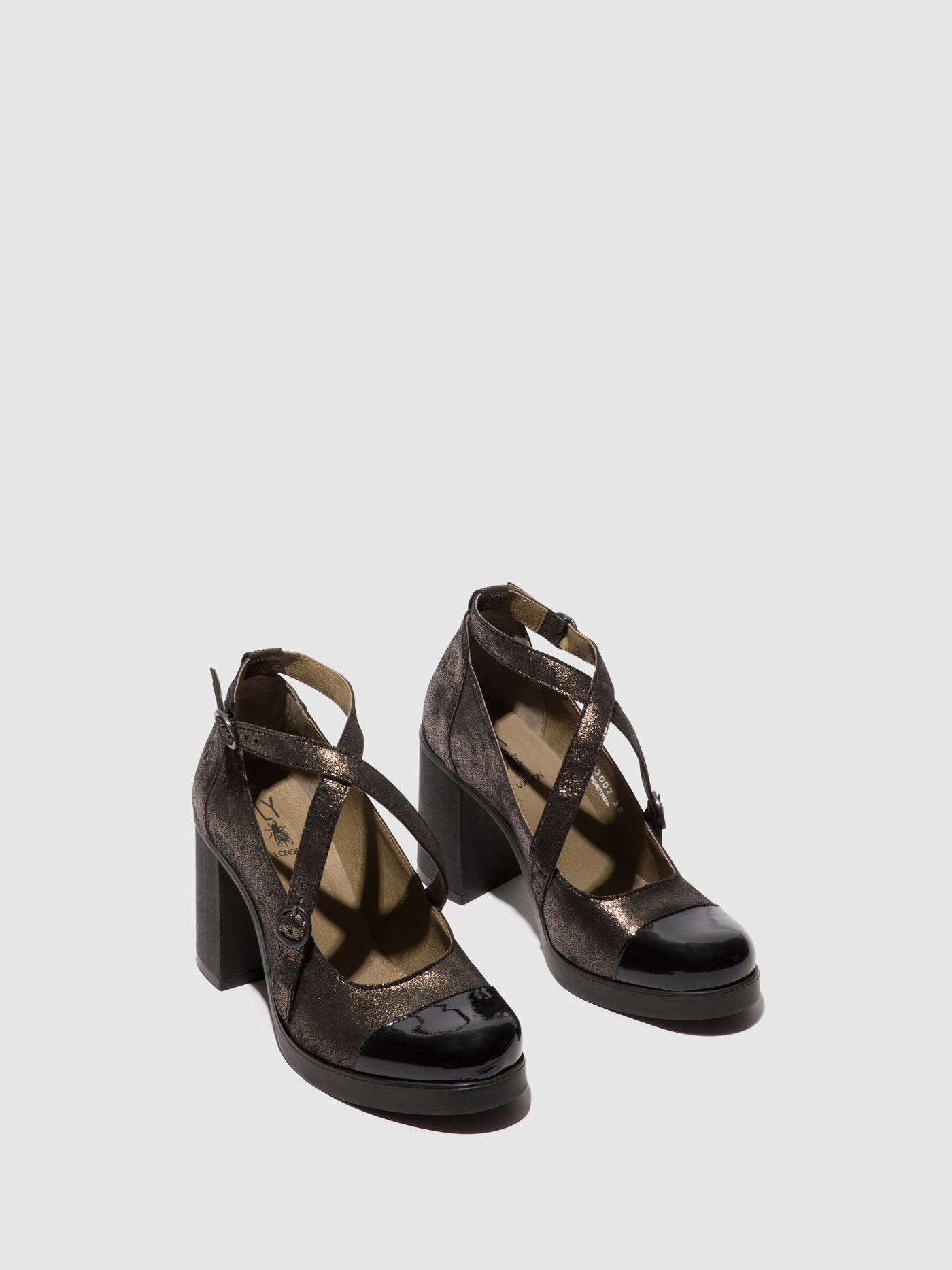 Buckle Shoes SLIV993FLY BLACK/GRAPHITE