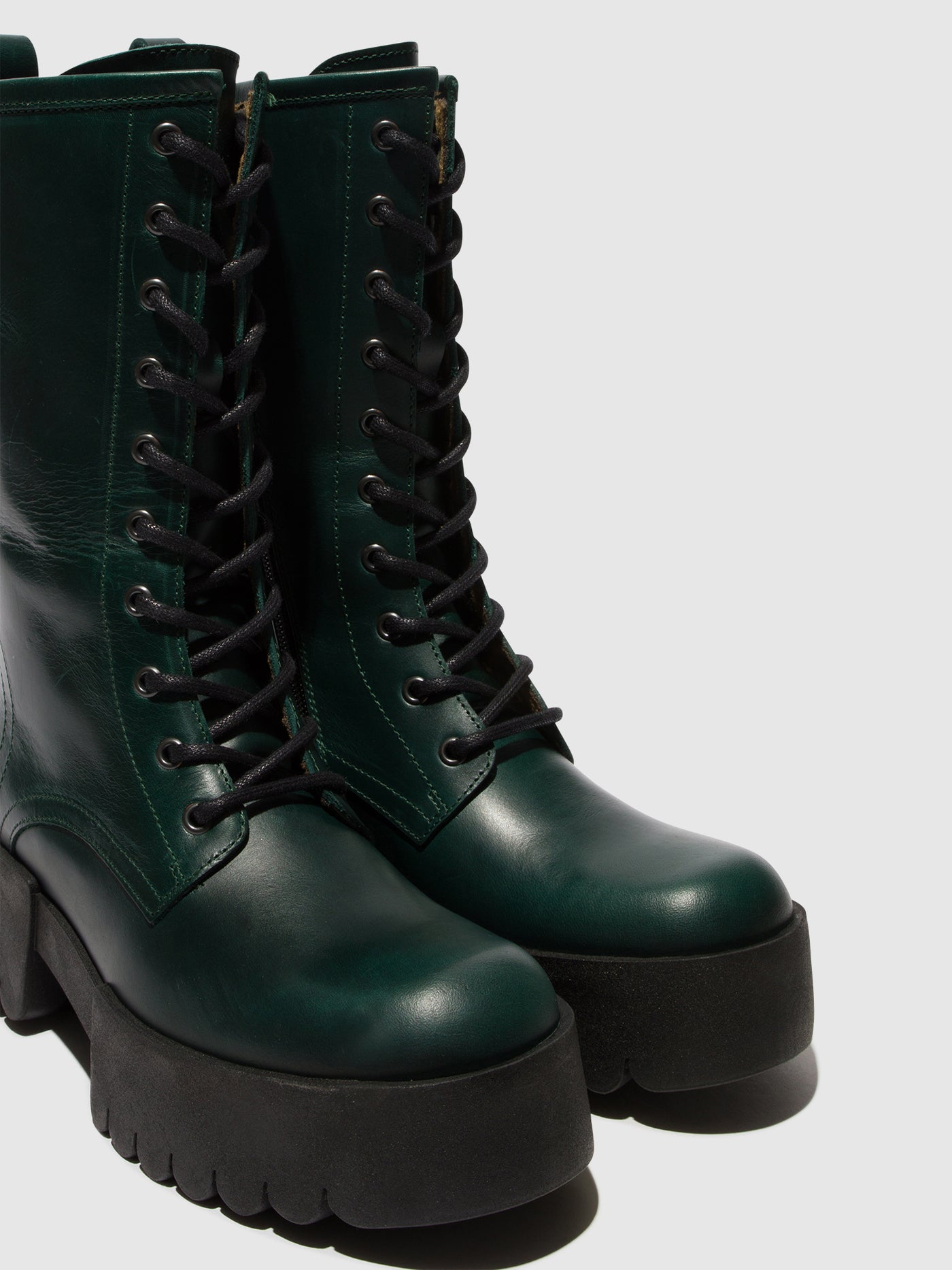 Lace-up Boots ELNA008FLY PETROL