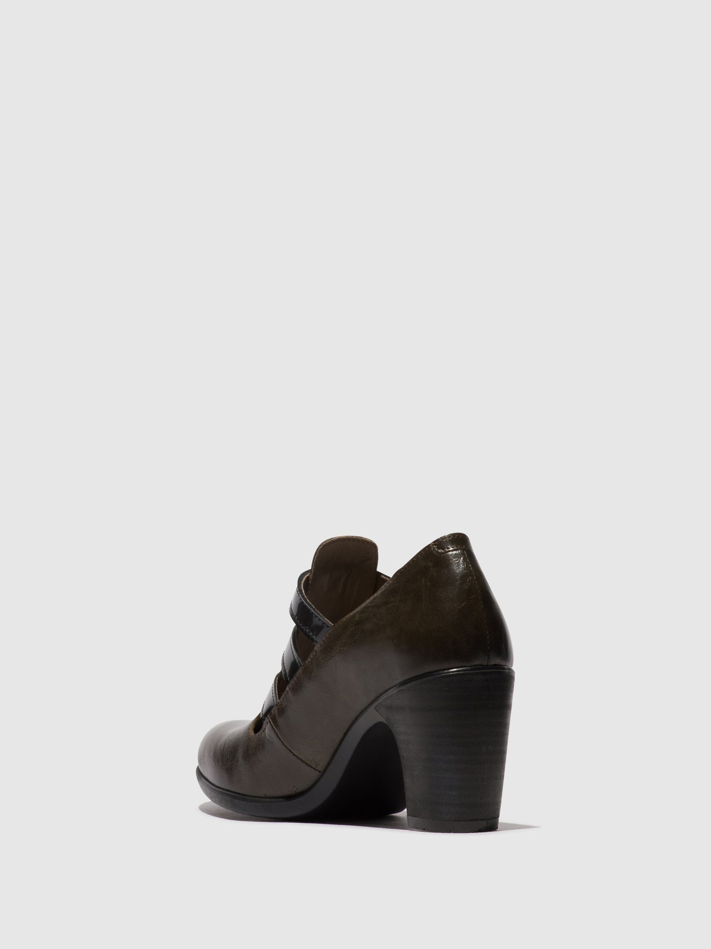 Buckle Shoes KACY011FLY SLUDGE/BLACK