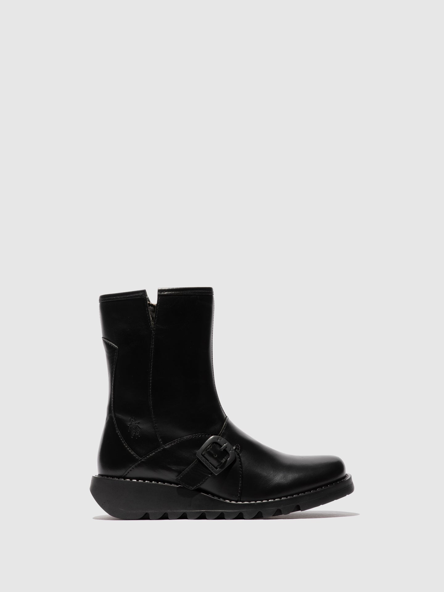 Buckle Ankle Boots SABE013FLY BLACK – Fly London EU