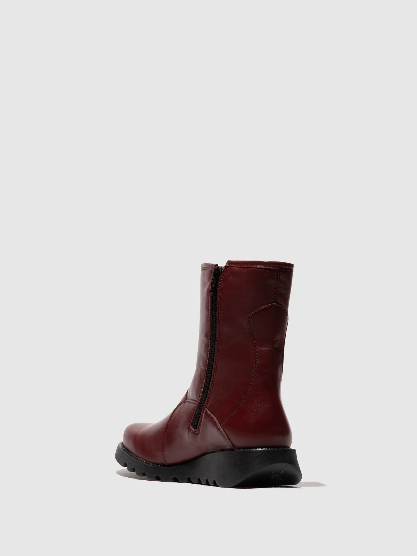 Buckle Ankle Boots SABE013FLY WINE