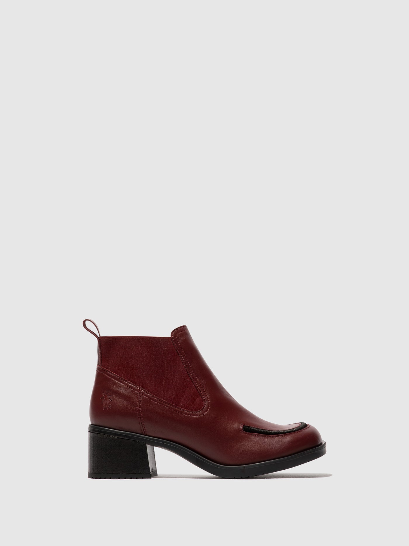 Chelsea Ankle Boots KATH016FLY WINE/BLACK