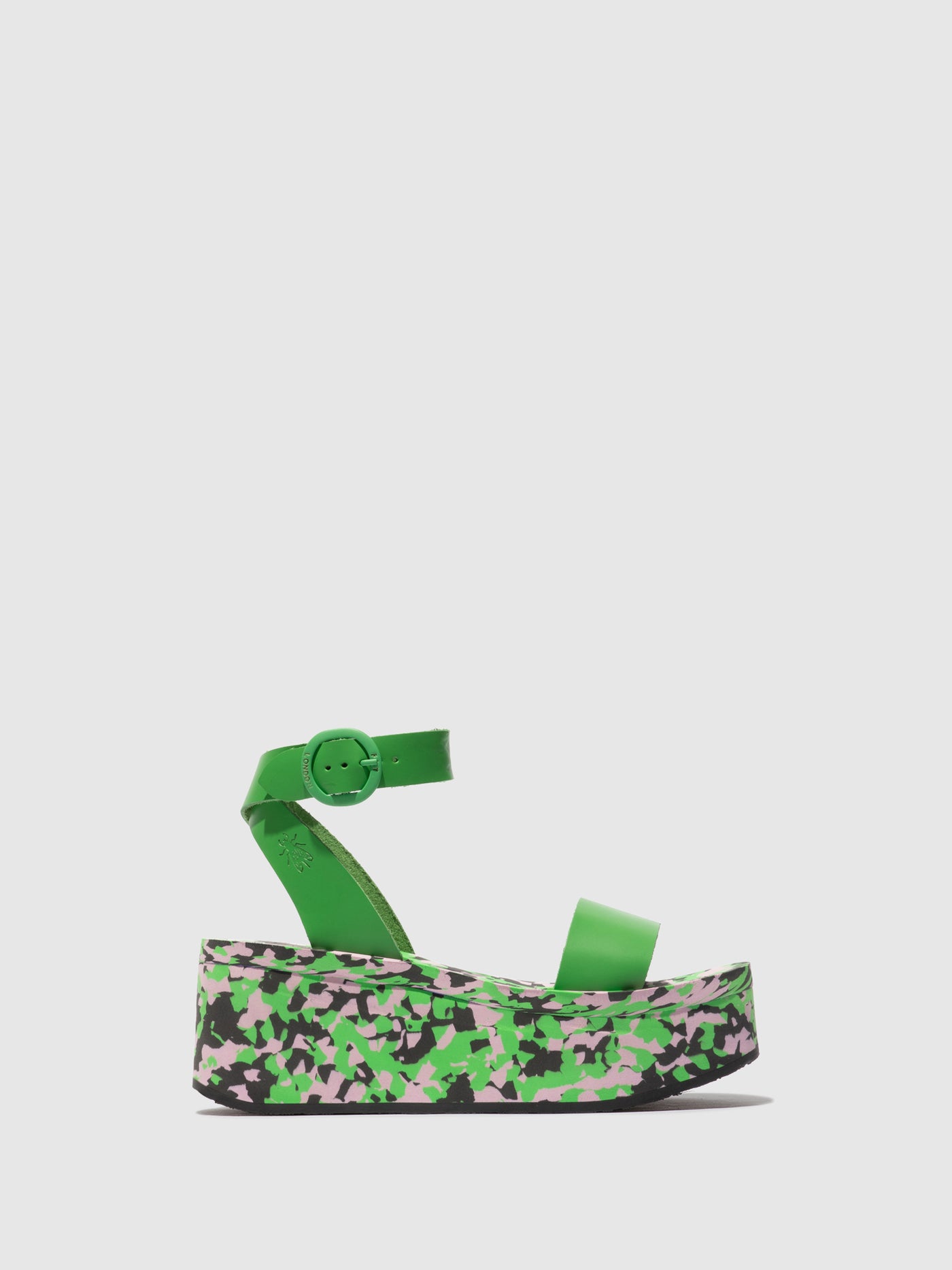 Platform Sandals CAMU034FLY GREEN