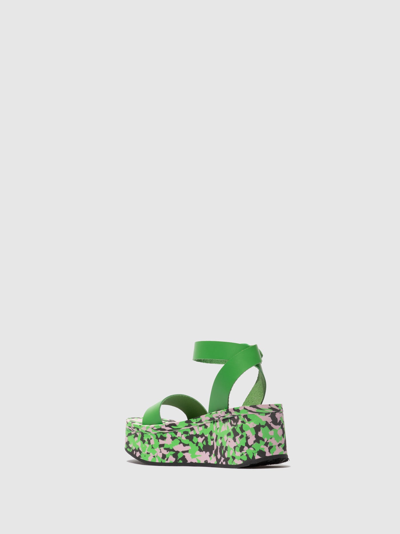 Platform Sandals CAMU034FLY GREEN