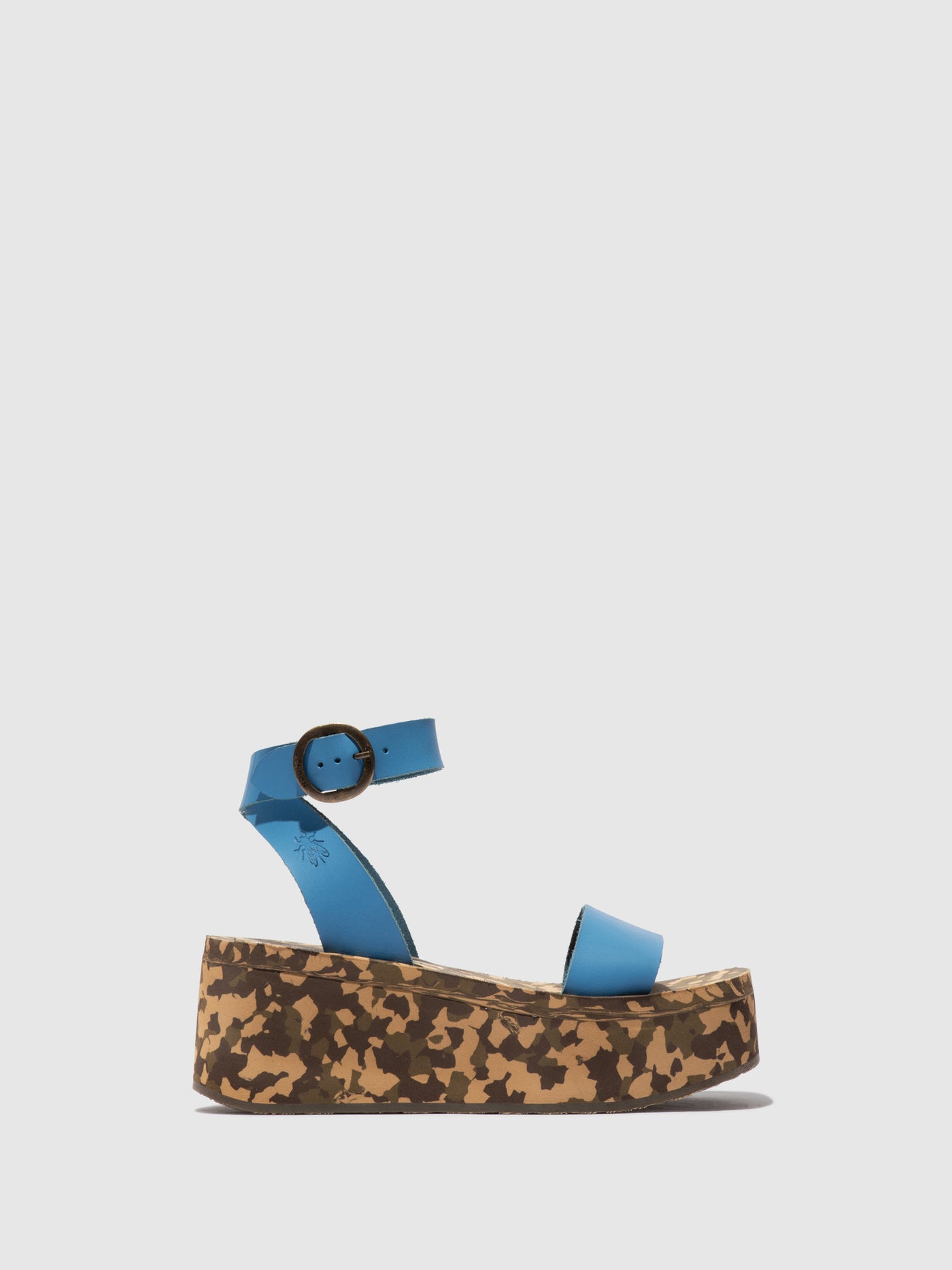 Platform Sandals CAMU034FLY BLUE