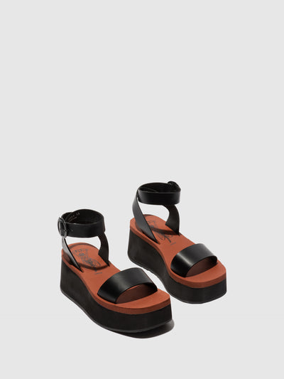 Platform Sandals CAMU034FLY BLACK