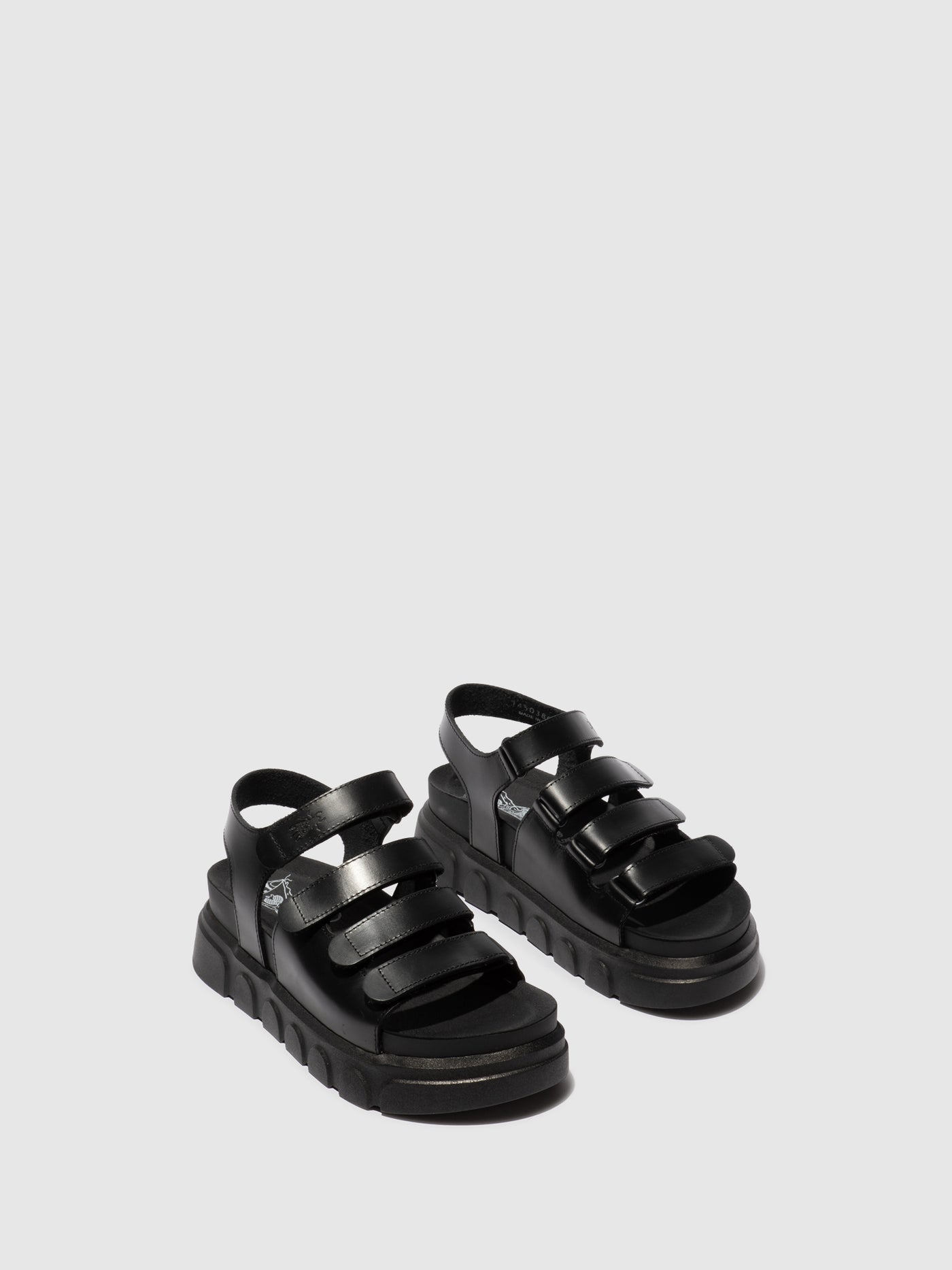 Velcro Sandals CLAD038FLY BLACK