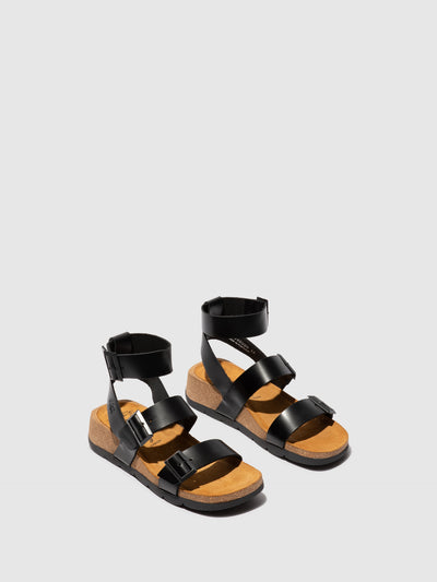 Buckle Sandals COKI040FLY BLACK