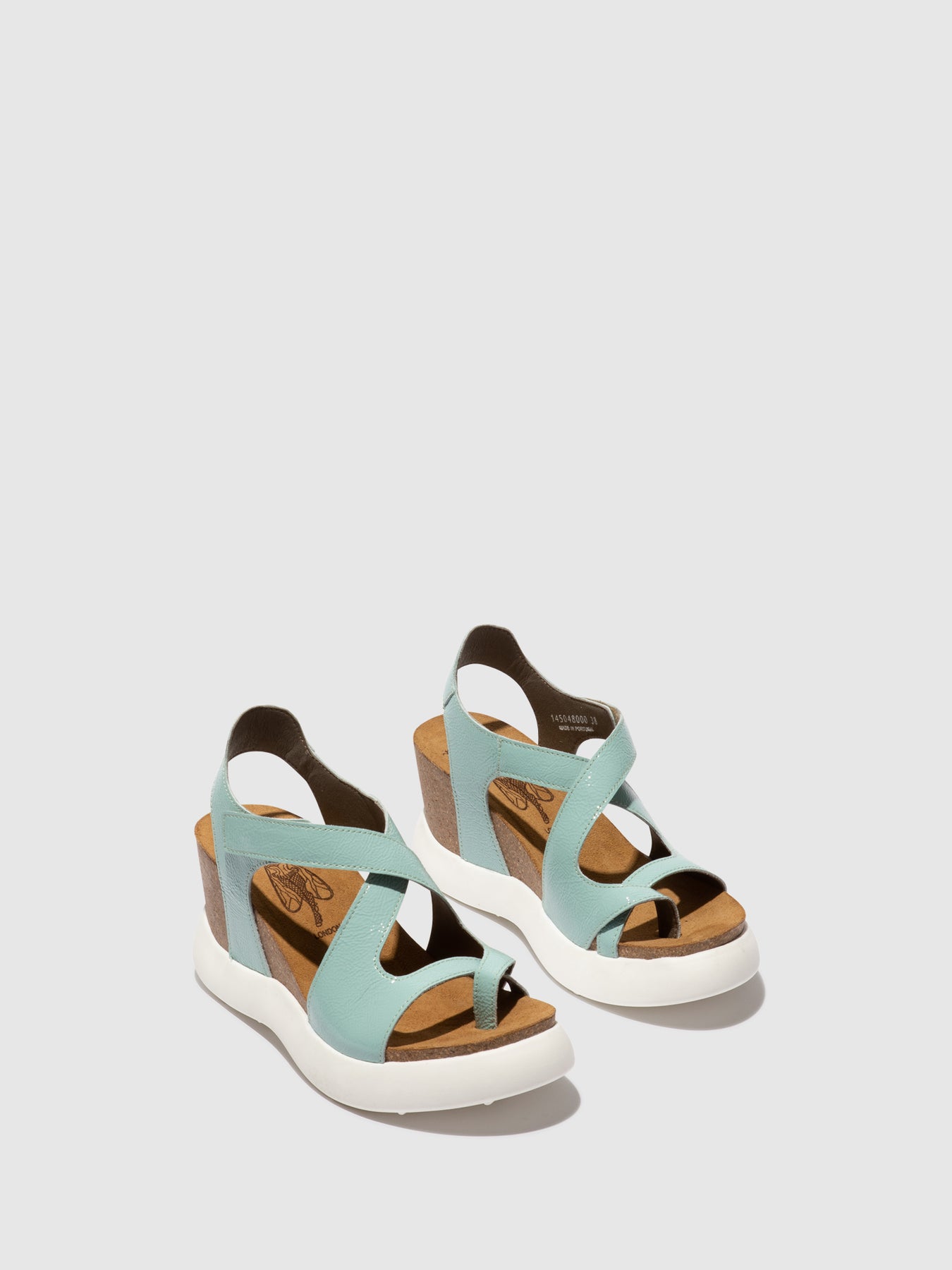 Simmi London - Appi - Sandali a pianta larga con tacco e catenina color Simmi London - Appi - Sandali a pianta larga con tacco e catenina color