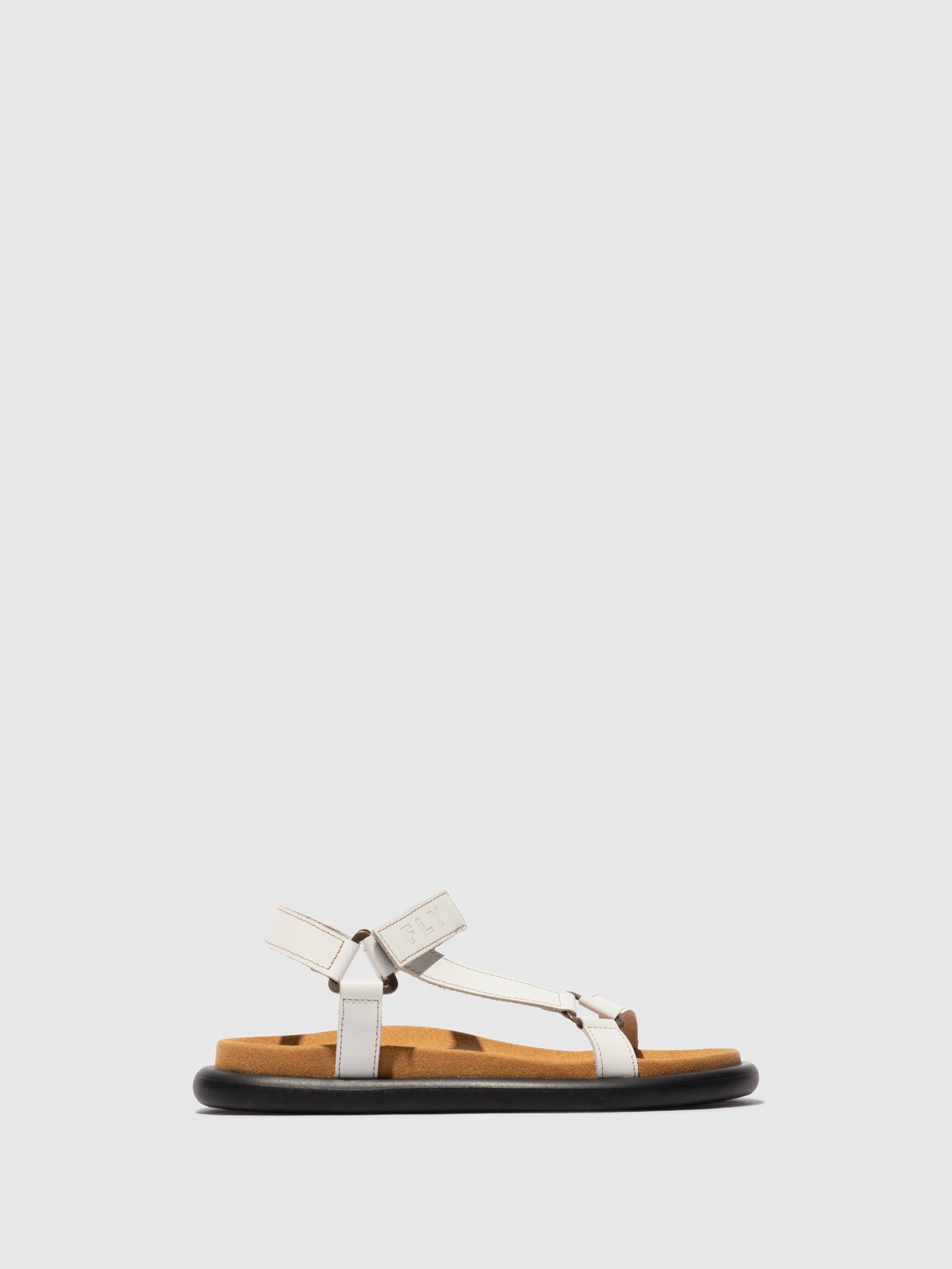 T-Strap Sandals POCH069FLY OFF-WHITE