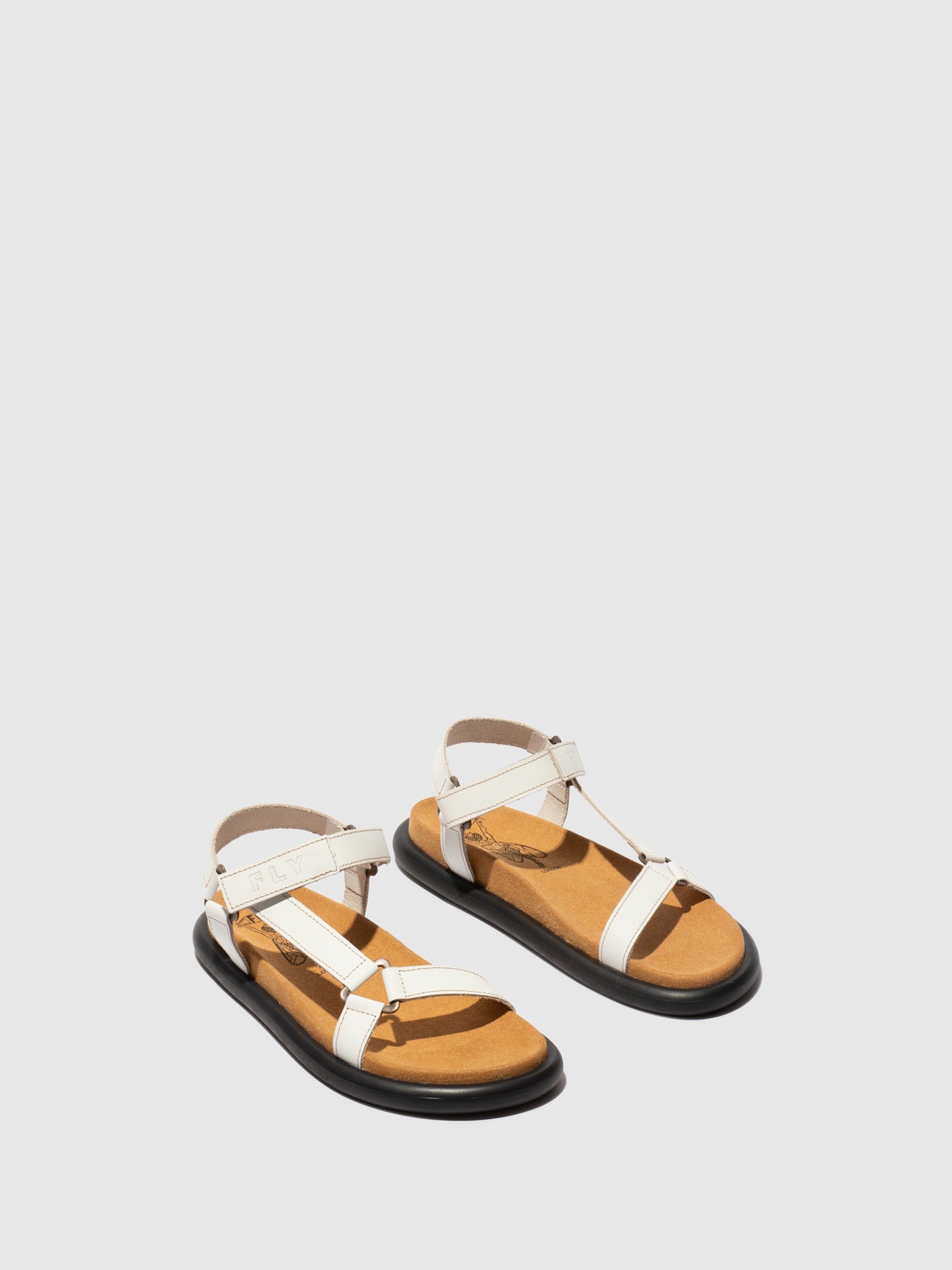 T-Strap Sandals POCH069FLY OFF-WHITE