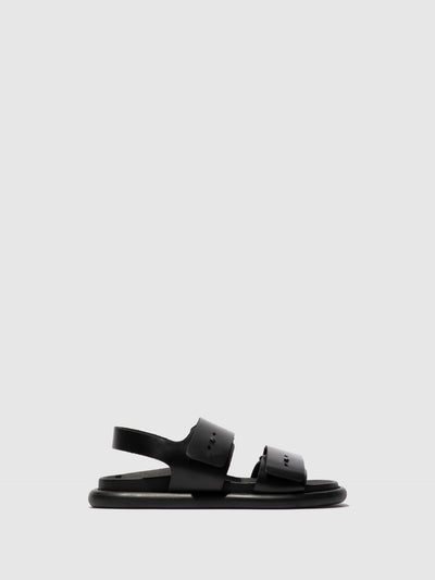 Sling-Back Sandals PAFI070FLY BLACK/BLACK